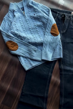 Sweatshirts for Men Trendy Soft Quarter Zip