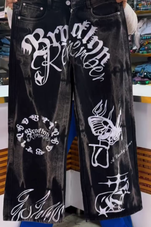 Relaxed Street Style Denim For Men’s