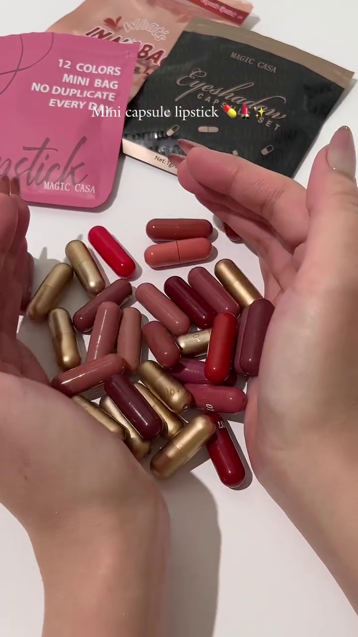 Magic Mini Capsule Lipstick & Eyeshadow