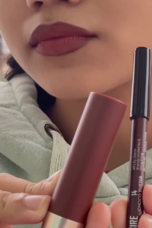 Perfect Matte Finish Brown Lipshade & Lip Liner Combo