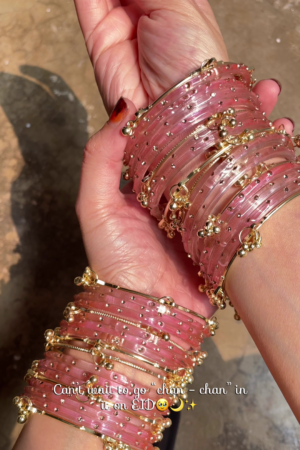 Royal Kashmiri Glass Bangles Set