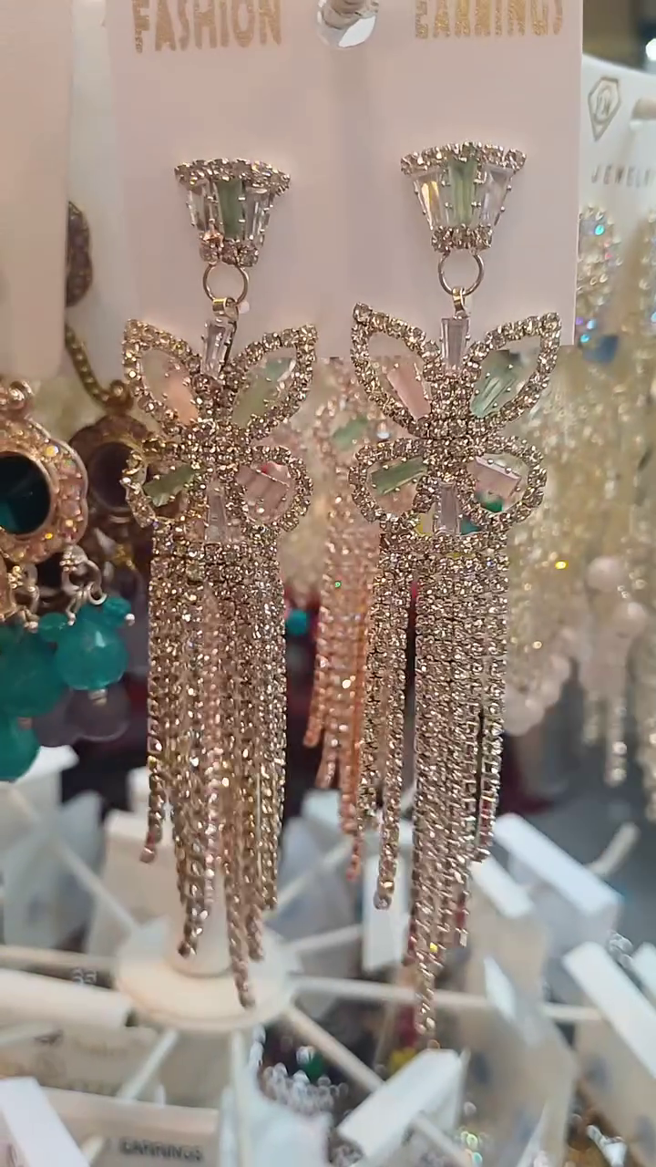 Traditional jewellery Latest & Stylish White Silver Jhumka/Jhumki Earing's for Girls and Women's - Image 4
