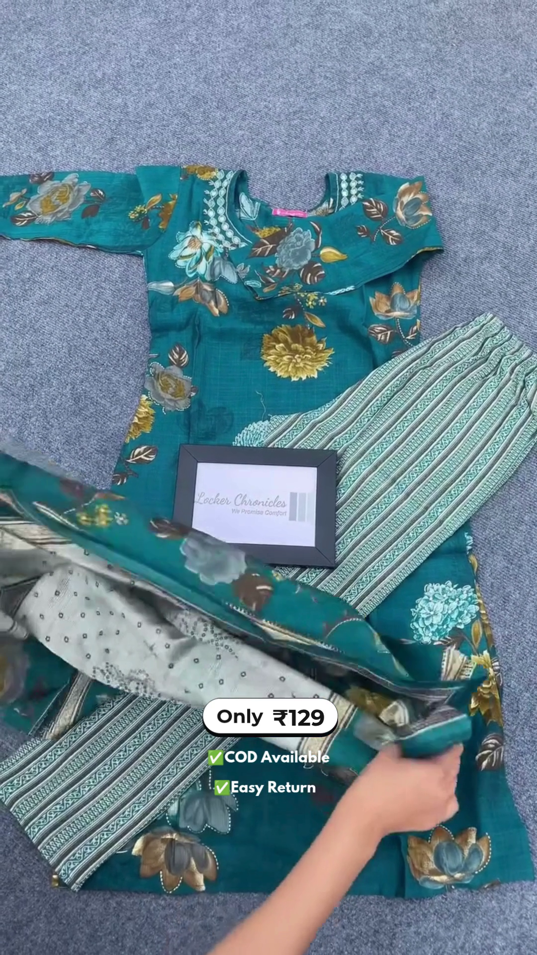 Women’s Printed Kurta Set