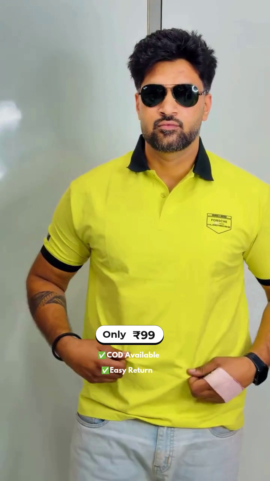 Men's Collared Daily Wear T-Shirt - Image 2