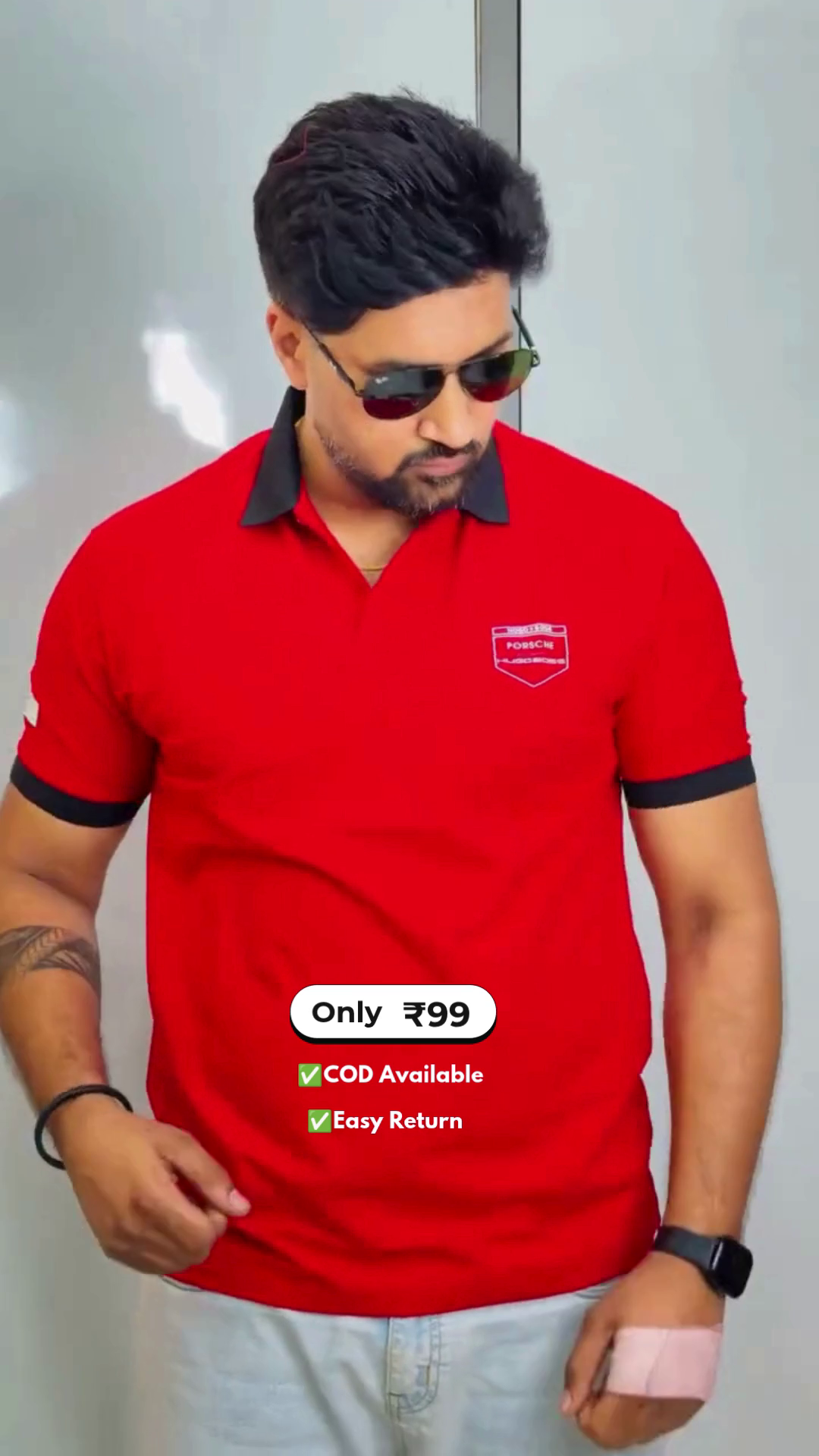 Men's Collared Daily Wear T-Shirt - Image 7
