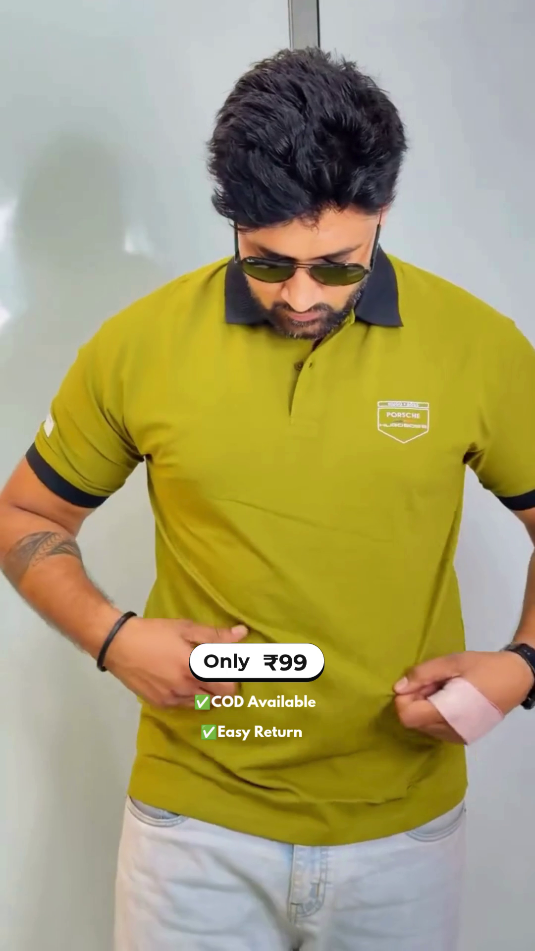 Men's Collared Daily Wear T-Shirt - Image 5