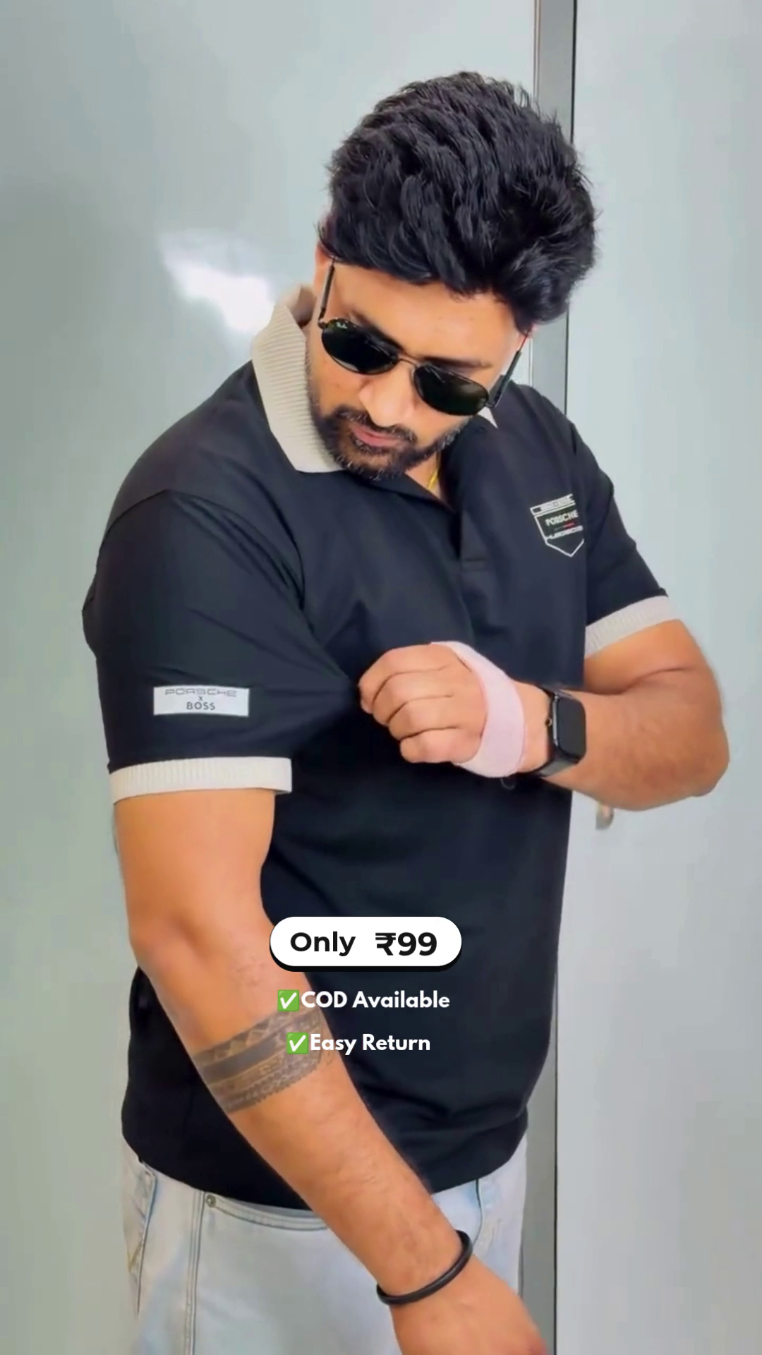 Men's Collared Daily Wear T-Shirt - Image 4